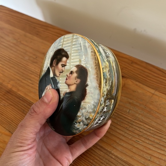 Gone with the wind musicbox l 1991 l fine china l “the proposal - Picture 2 of 7